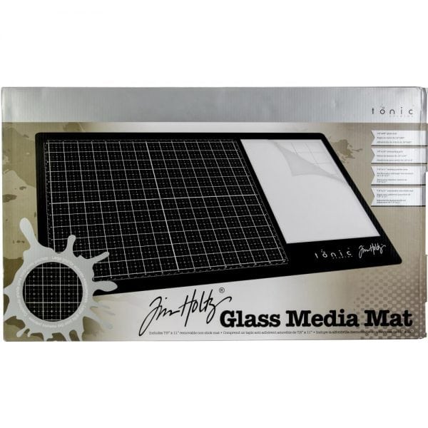 Tim Holtz Glass Media Mat 23.75″X14.25″