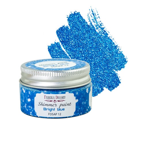 SHIMMER PAINT BRIGHT BLUE